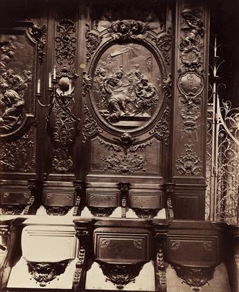 EUGÈNE ATGET (1857-1927) A selection of 7 photographs, including studies of Notre Dame Cathedral.